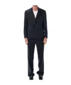 Lardini Double-breasted Buttoned Blazer In Blue