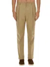 Lardini Regular Fit Pants In Beige
