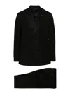 Lardini Double-breasted Wool-blend Suit