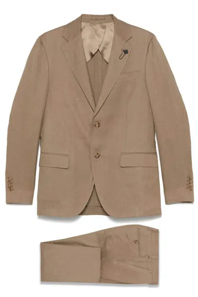 LARDINI LARDINI DRESSES BEIGE