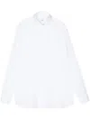 Lardini Drop-shoulder Long-sleeve Shirt In White