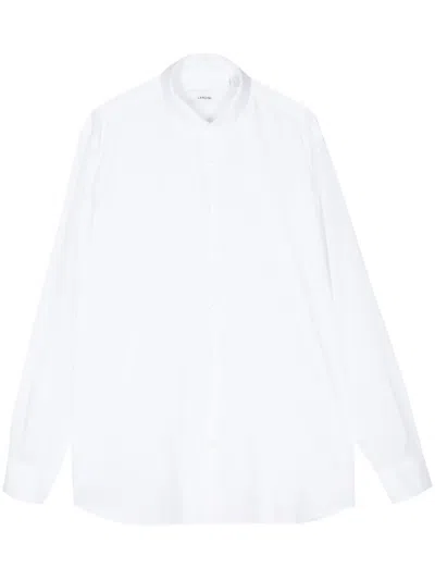LARDINI DROP-SHOULDER LONG-SLEEVE SHIRT