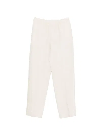 Lardini Tailored Trousers With Zip Closure For Men In Neutral