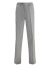 Lardini Elasticated-waist Trousers In Gray