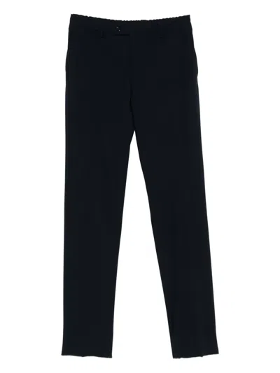 Lardini Elasticated-waistband Trousers In Black