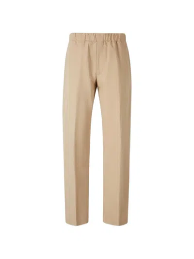 Lardini Elasticated-waist Trousers In Neutral