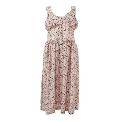 LARDINI ELEGANT ACETATE DRESS FOR EVENING WOMEN'S ELEGANCE