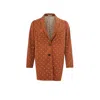 Lardini Elegant Cotton Brown Jacket In Brown