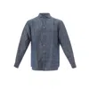 Lardini Shirt Effect Denim  In Blue