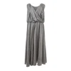 Lardini Elegant Gray Silk Blazer For Women In Gray