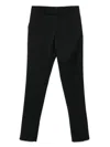 Lardini Tailored Trousers With Rear Pockets In Black