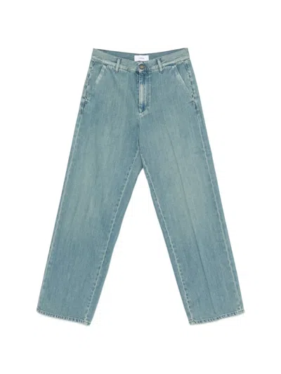 Lardini Etienne Button-fastening Jeans In Blue