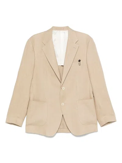Lardini Feeling Jacket In Neutral