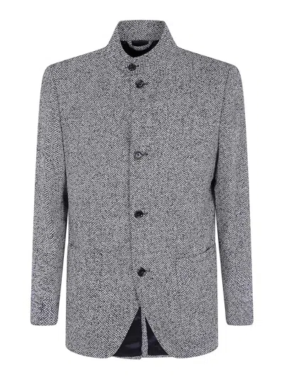 Lardini Feeling Man Jacket In Gray