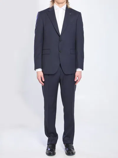 Lardini Feeling Single-breasted Suit In Blue