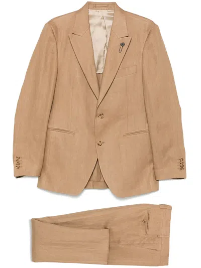 Lardini Feeling Suit In Neutrals