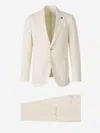 Lardini Fil À Fil Suit In Multi