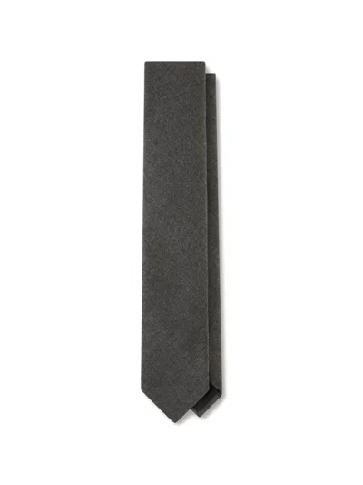 Lardini Flannel Tie In Gray