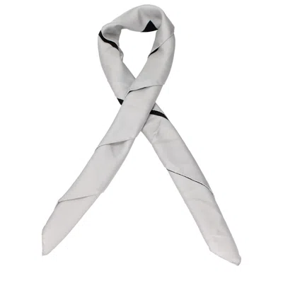 Lardini Foulard Female Silk And Grey In Gray