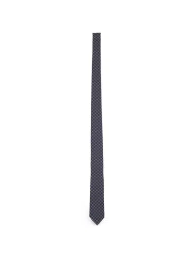 Lardini Geometric-pattern Tie In Green