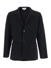 Lardini Houndstooth Three-button Jacket In Black