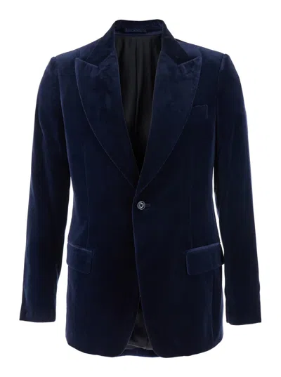 Lardini Giacca Uomo Attitude Drop 7 Reg In Blue