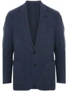 Lardini Men's Single-breasted Notch Lapels Jacket In Tw Multi