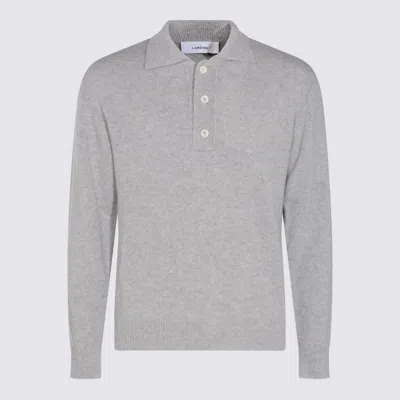 LARDINI GREY WOOL KNITWEAR