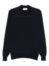 Lardini High-neck Sweater In Black