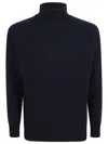 Lardini High-neck Sweater In Black