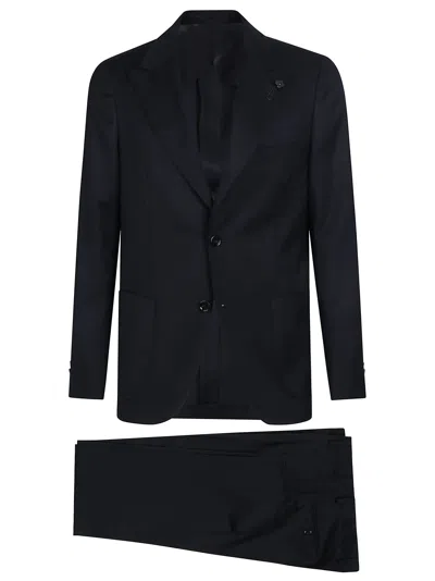 Lardini Iconic Suit In Black