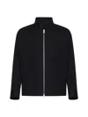 Lardini Wool Zip-front Bomber Jacket