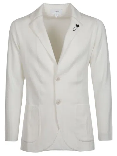 Lardini Jacket In Bianco