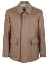 Lardini Jacket In Brown