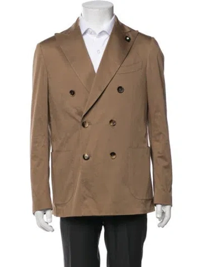 Pre-owned Lardini Jacket In Brown
