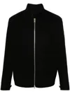 Lardini Wool Zip-front Bomber Jacket