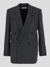 Lardini Jacket Double-breasted In Multicolor