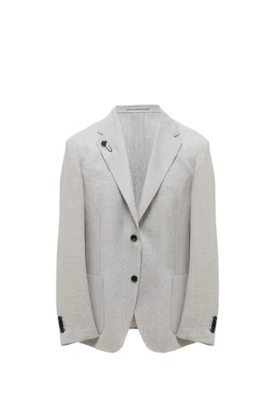 Lardini Jacket In Grey