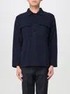 Lardini Blue Shirt With Classic Collar In Blue