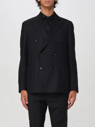 Lardini Jacket  Men Color Black 1 In Black 1