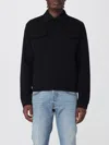 Lardini Button-up Knit Jacket With Chest Pockets In Black