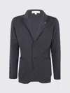 Lardini Houndstooth Three-button Jacket In Black