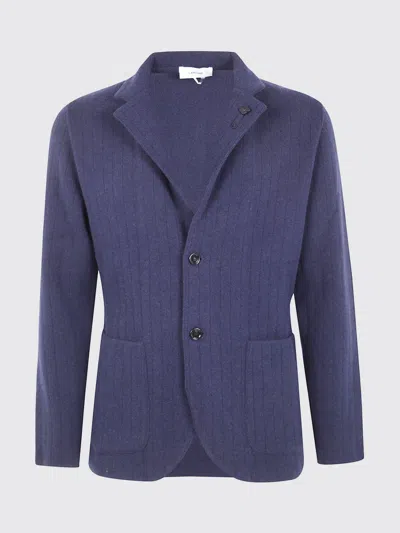 LARDINI LARDINI 재킷 남성 색상 블루,H66801009