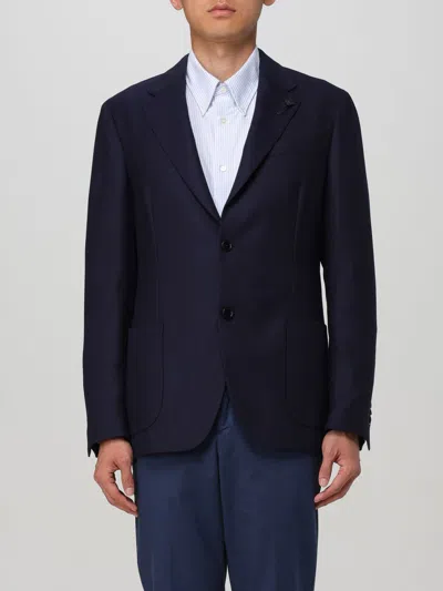 Lardini Jacket  Men Color Blue