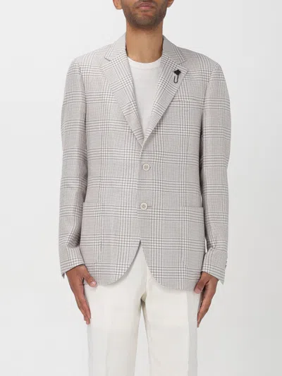 LARDINI BLAZER LARDINI MEN COLOR BROWN,F46478032