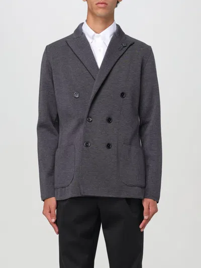 Lardini Jacket  Men Color Charcoal