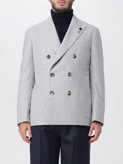 LARDINI JACKET LARDINI MEN COLOR GREY,F00673020