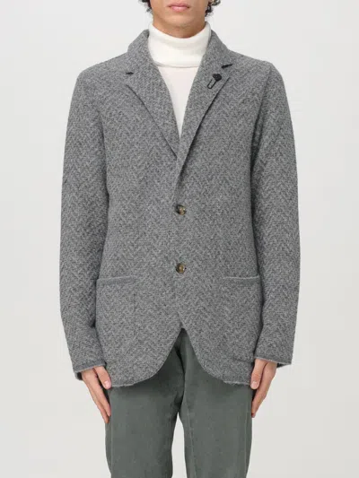 Lardini Jacket  Men Color Grey In Grau