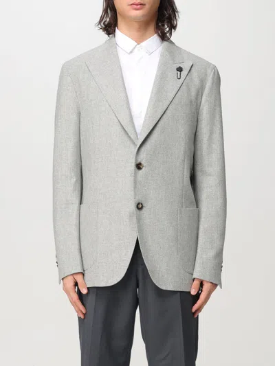 Lardini Jacket  Men Color Grey In Grau