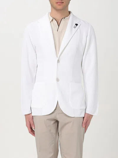 LARDINI BLAZER LARDINI MEN COLOR WHITE,G66003001